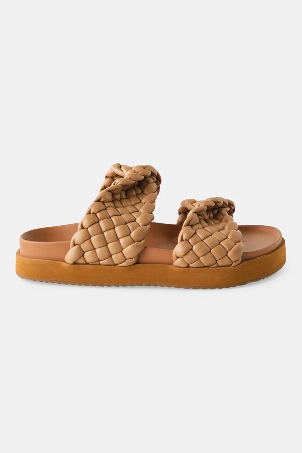 Walnut Mim Slide // Light Tan