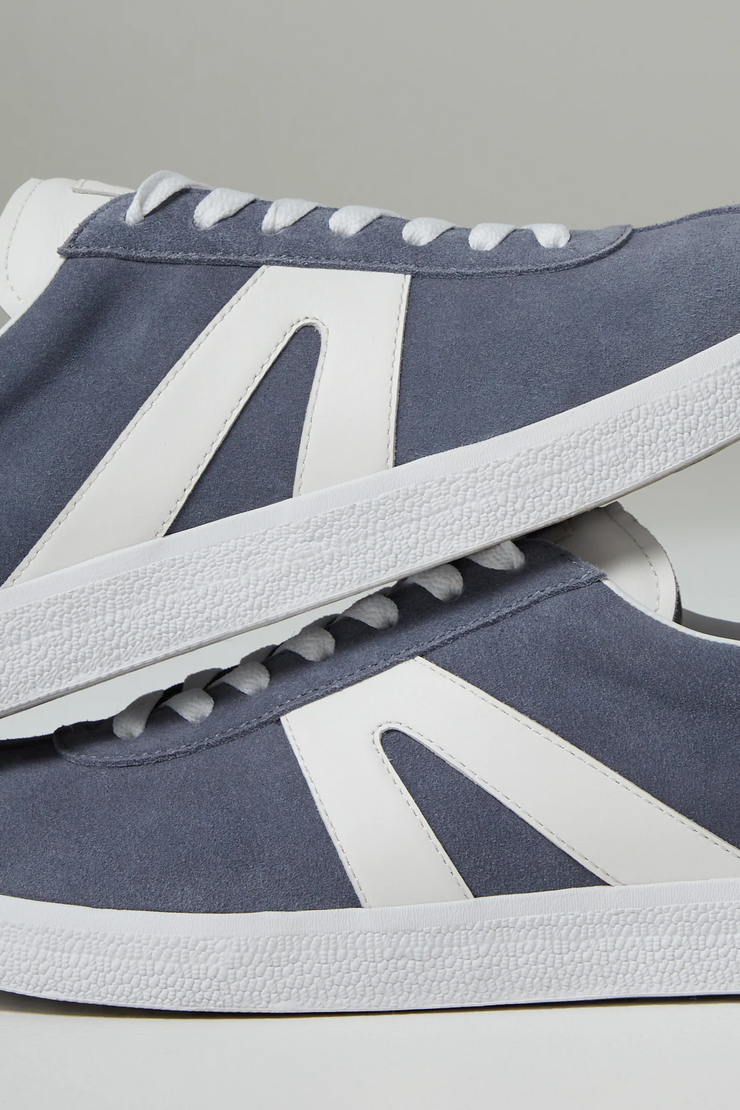 Goodsole 1001 Convergence // Misty Blue Suede & White Leather