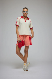 Araminta James Corfu Terry Short // Bougainvillea Pink