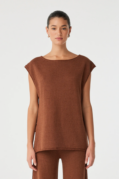 Arcaa Tie Side Top // Clay