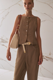 Sancia The Klara Vest // Laurel Oak