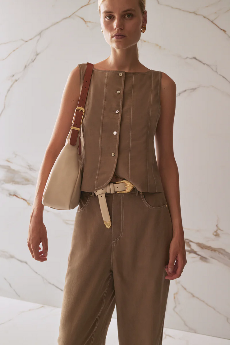 Sancia The Klara Vest // Laurel Oak