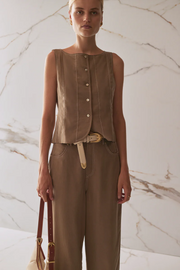 Sancia The Klara Vest // Laurel Oak