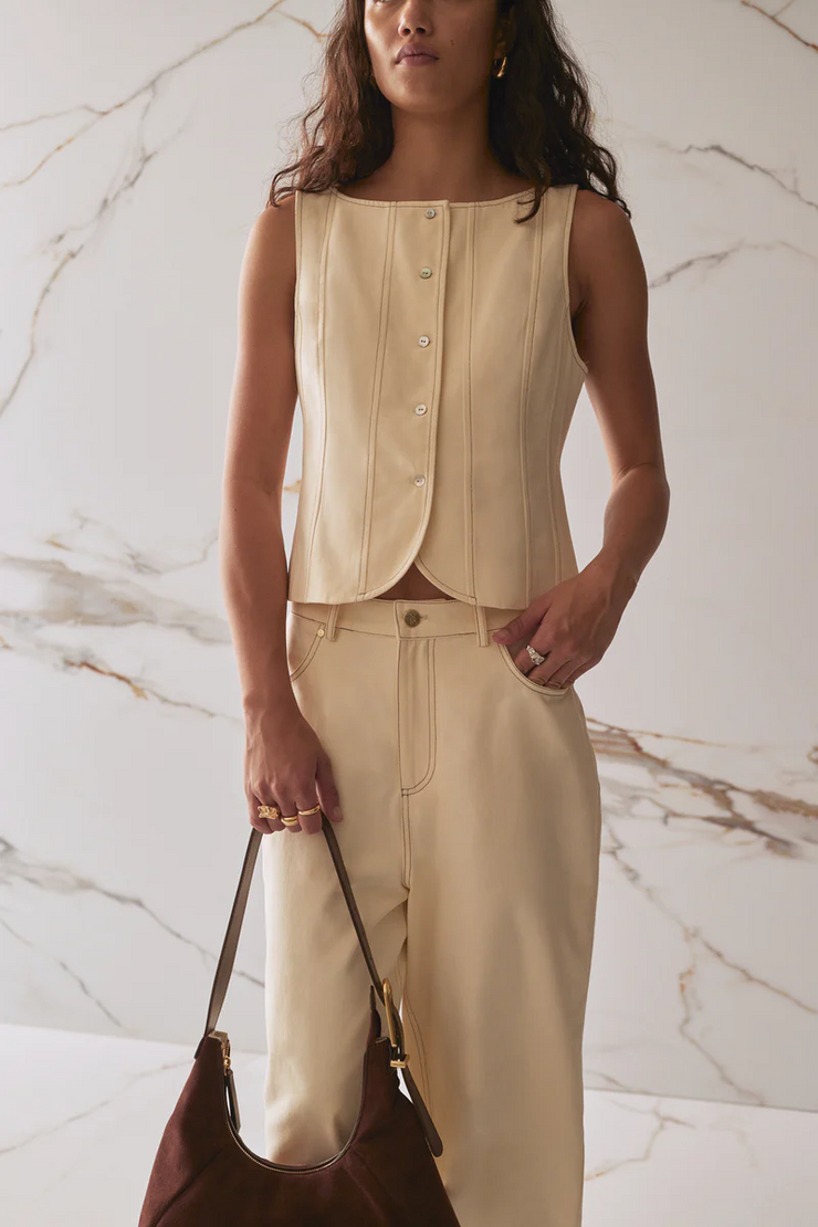 Sancia The Klara Vest // Moonstone