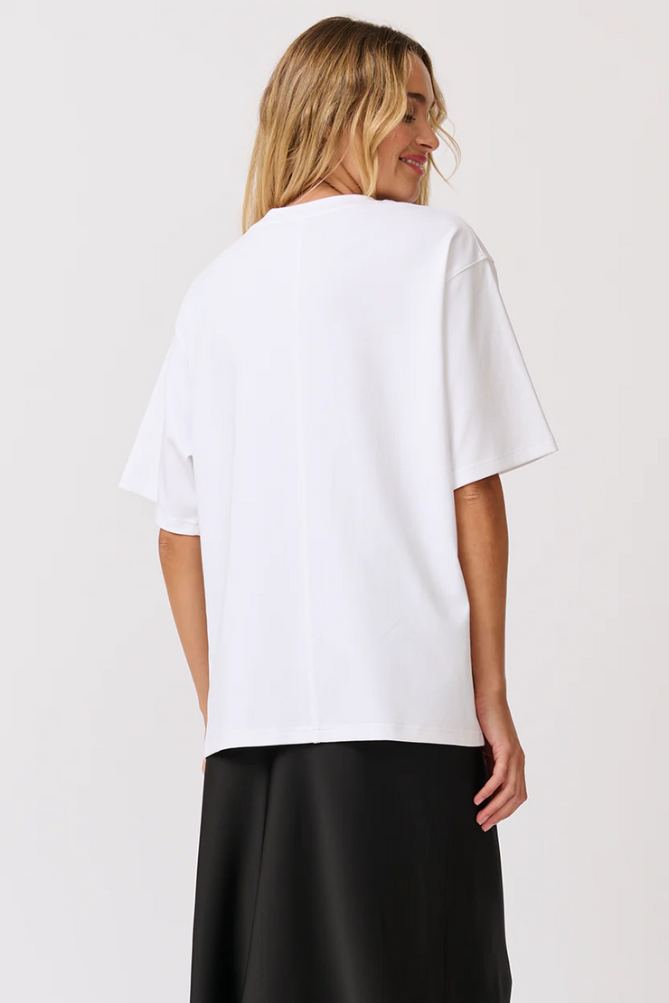 Cartel And Willow Sadie Tee // White