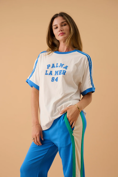 Araminta James Palma Oversized Tee // Snow
