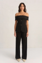 Mon Renn Haven Top // Black