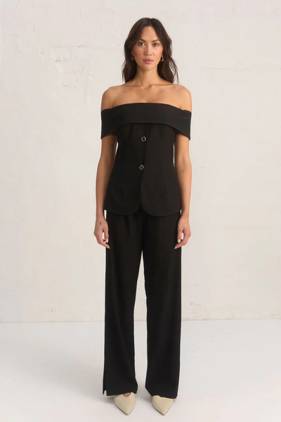 Mon Renn Haven Top // Black