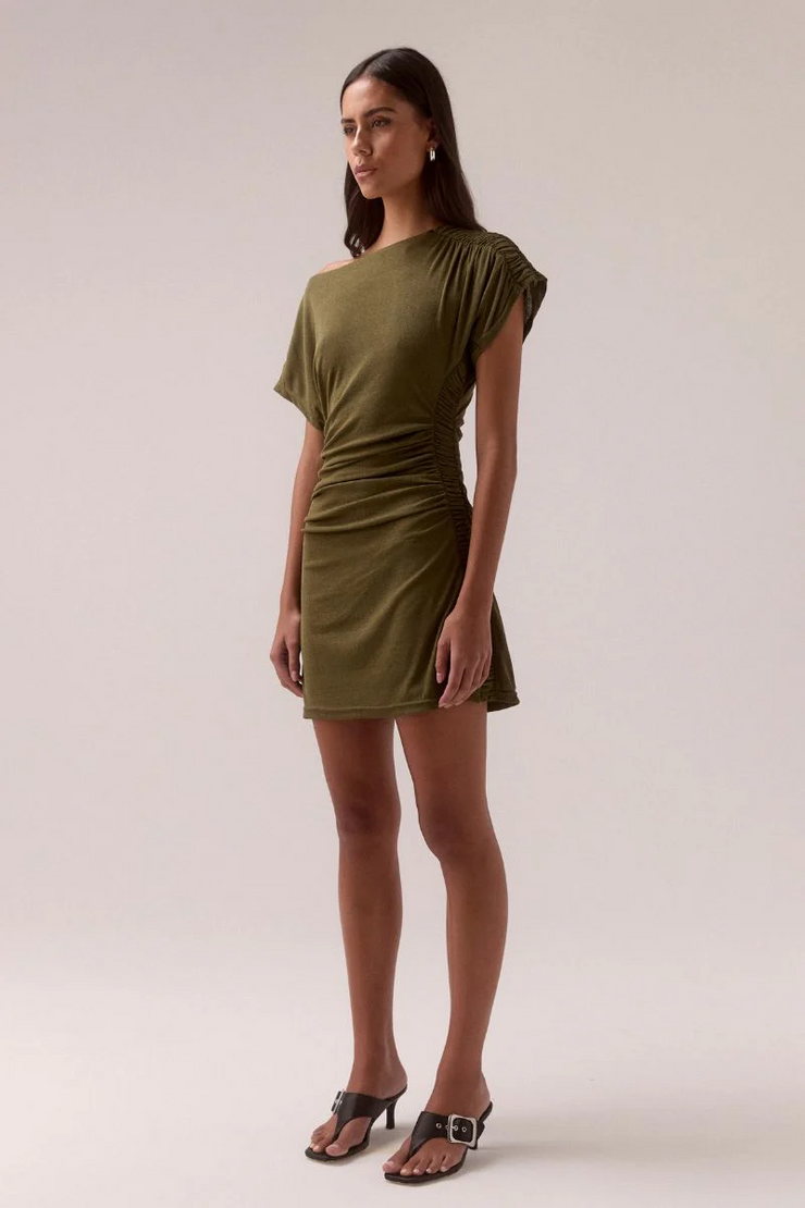 Sovere Rua Mini Dress // Olive