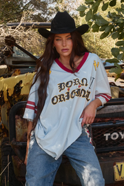 Sabbi The Very Oversized Born Original Tee // Sky