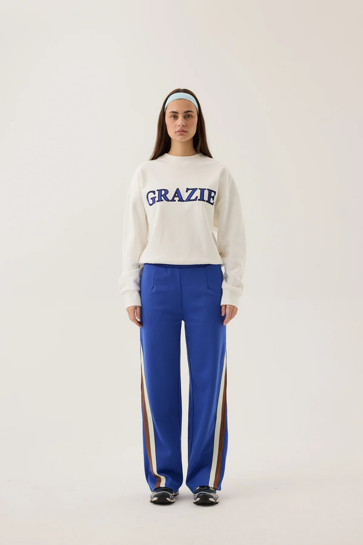 Araminta James Grazie Sweatshirt // Warm White
