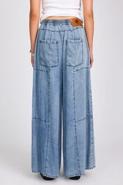One Teaspoon Marissa Palazzo Pants // Denim Blue