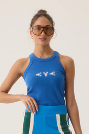 Araminta James Lobster Tank // French Blue