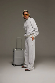 Araminta James Snap Hem Trackpant // Cloud