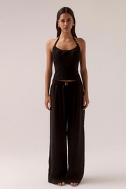 Sovere Demi Top // Black