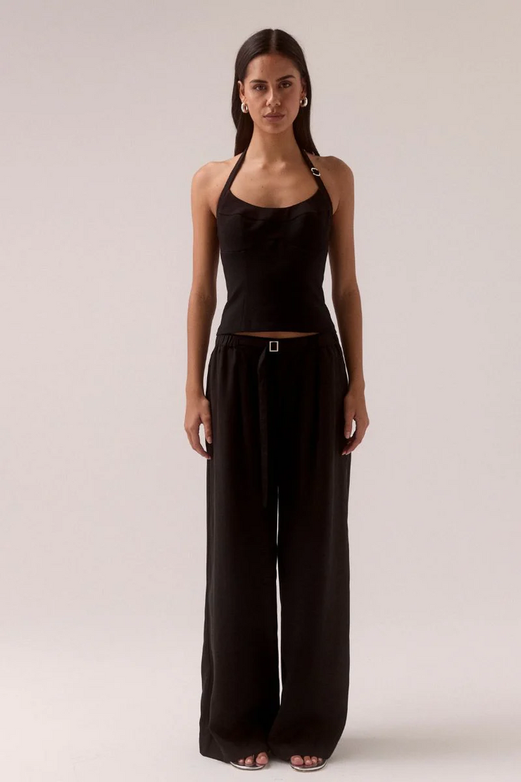 Sovere Demi Top // Black