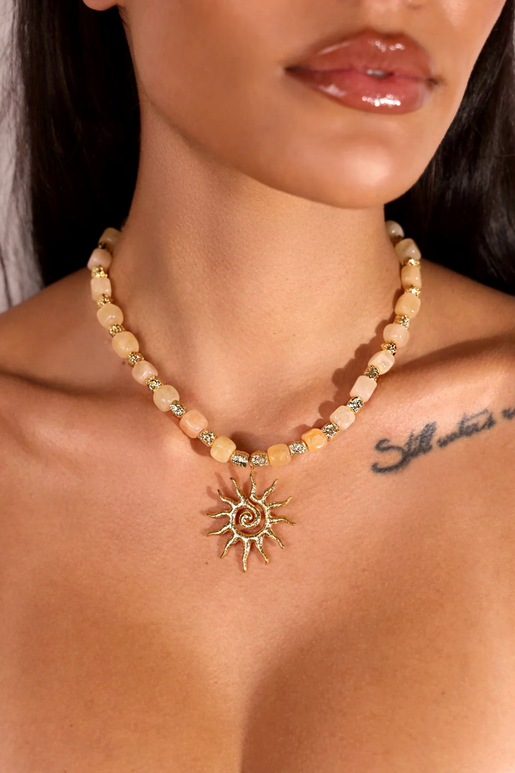 Indigo & Wolfe Aluna Necklace