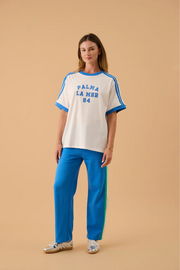 Araminta James Palma Oversized Tee // Snow