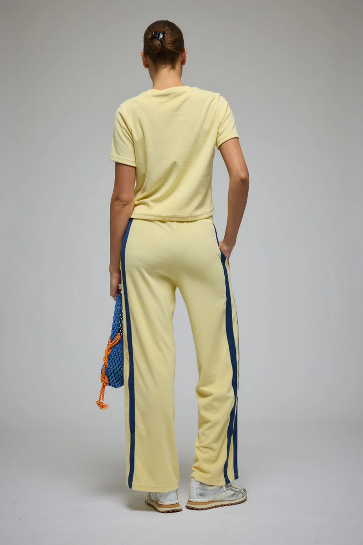 Araminta James Limoncello Terry Tee // Lemon Cream