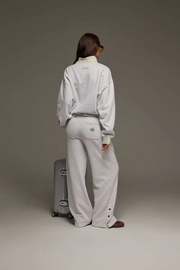 Araminta James Snap Hem Trackpant // Cloud