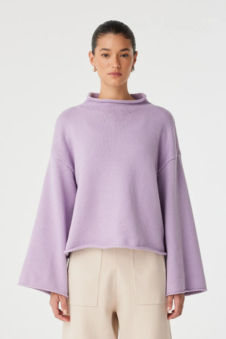 Arcaa Maeve Sweater // Lilac