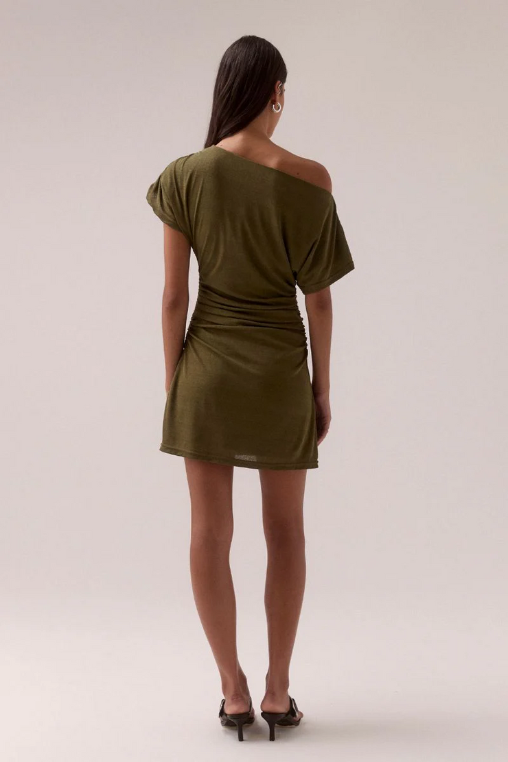 Sovere Rua Mini Dress // Olive