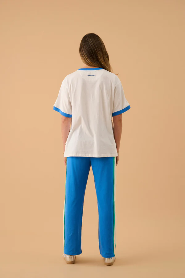 Araminta James Palma Oversized Tee // Snow