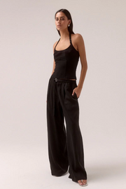 Sovere Demi Top // Black
