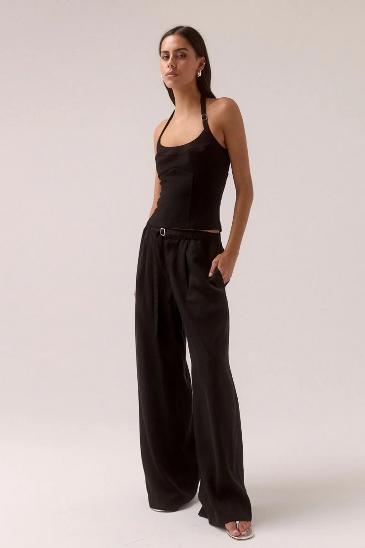 Sovere Demi Top // Black