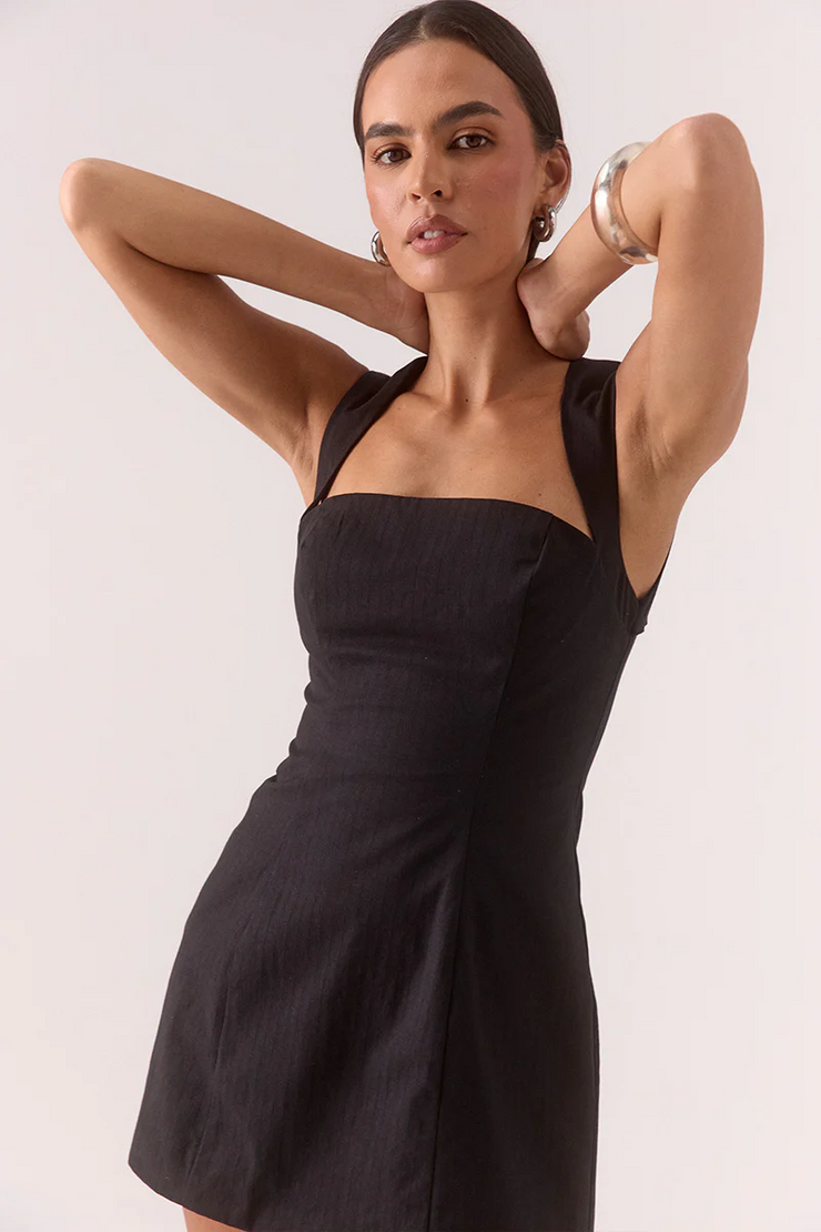 Sovere Jude Mini Dress // Black