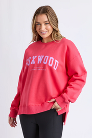 Foxwood Interval Crew // Raspberry & Neon Lilac