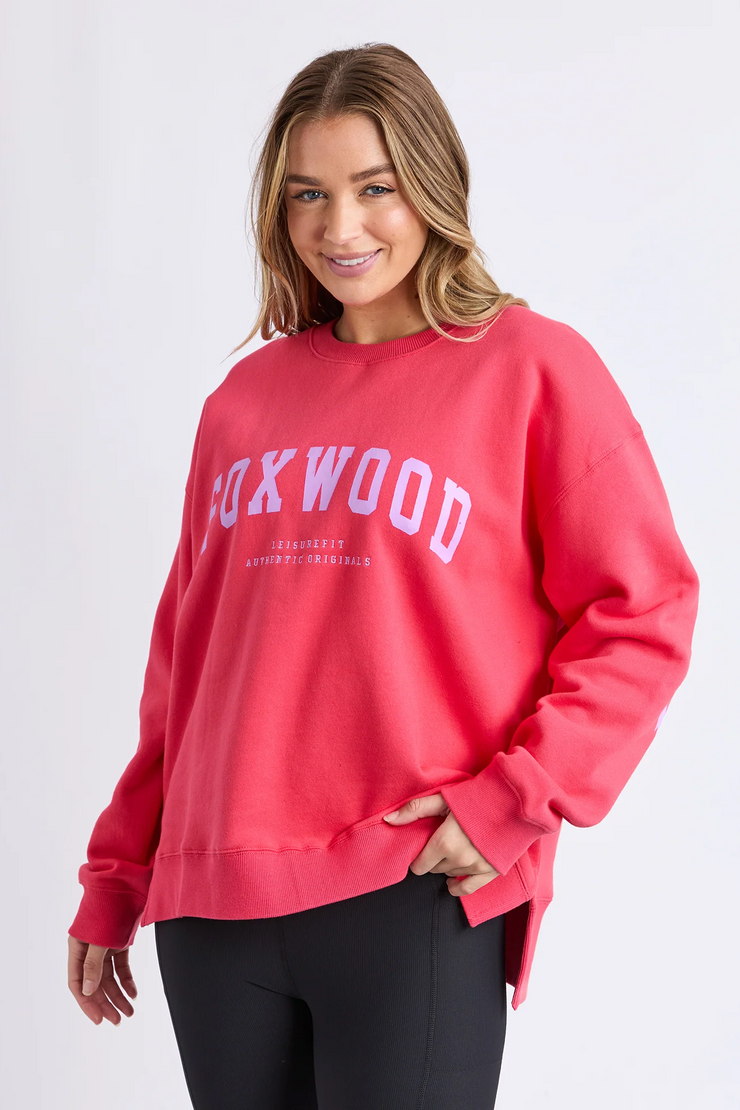 Foxwood Interval Crew // Raspberry & Neon Lilac