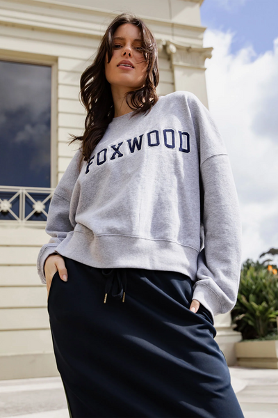 Foxwood Sunday Crew // Grey Marle