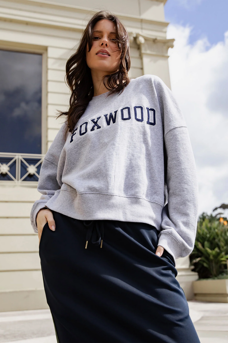 Foxwood Sunday Crew // Grey Marle