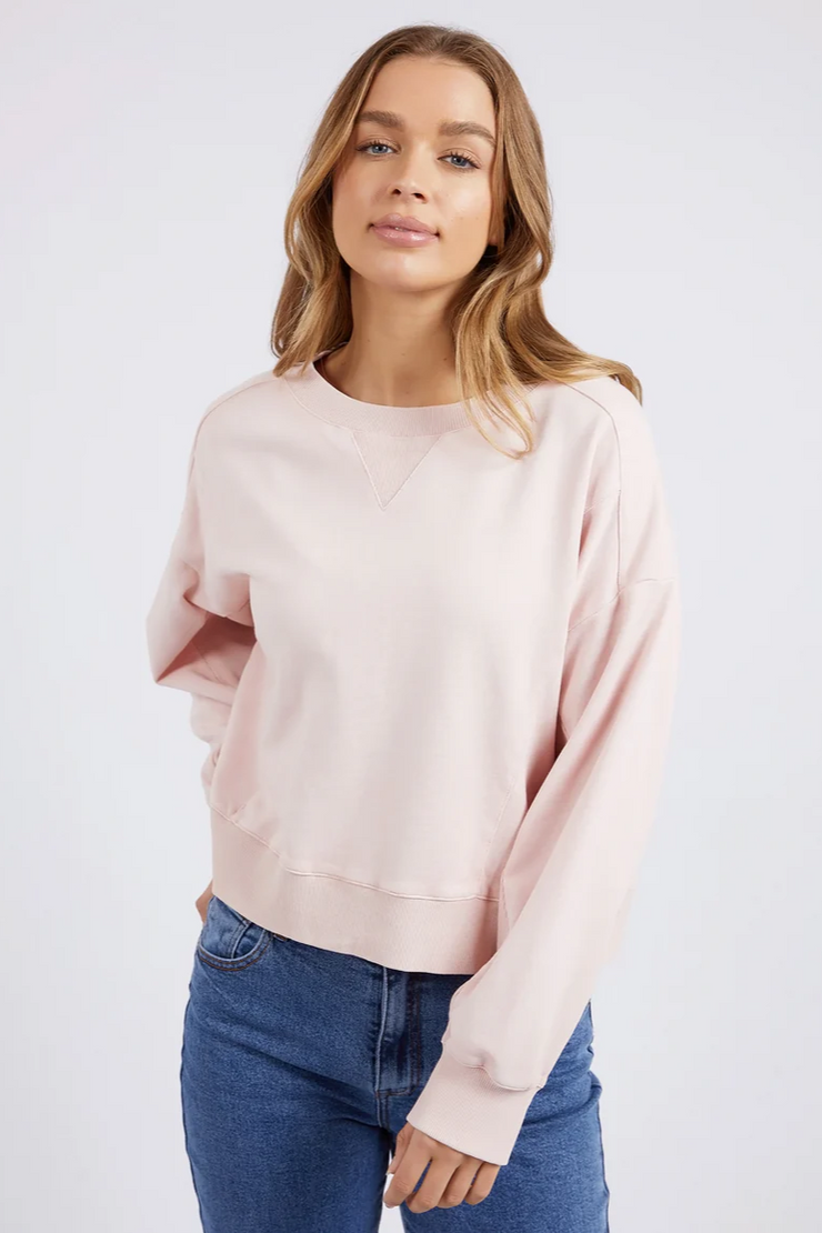 Foxwood Cecile Crew // Pale Pink