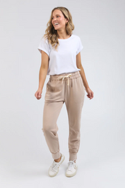 Foxwood Simplified Track Pant // Oatmeal