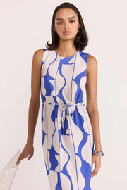 Staple The Label Santi Sheath Dress // Blue