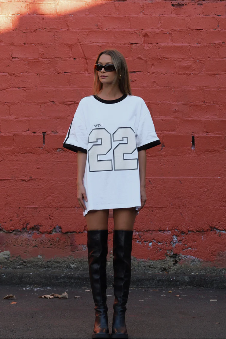 SSAINT Twenty Two Tee // White