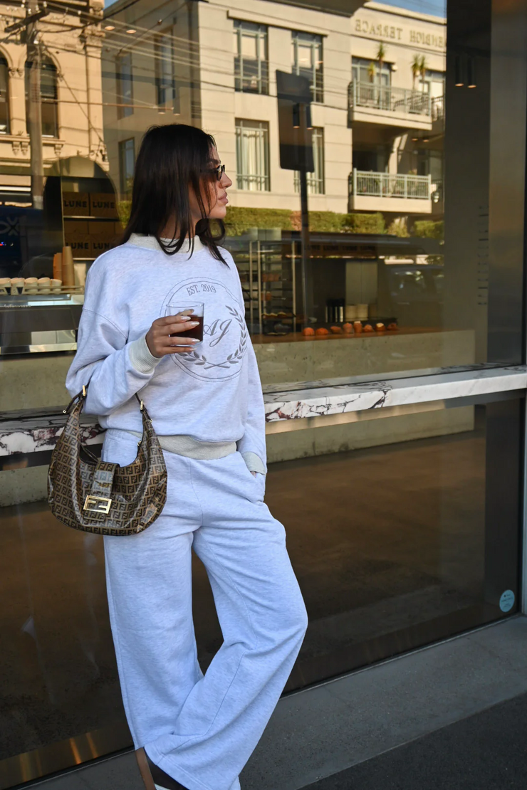 Araminta James Snap Hem Trackpant // Cloud