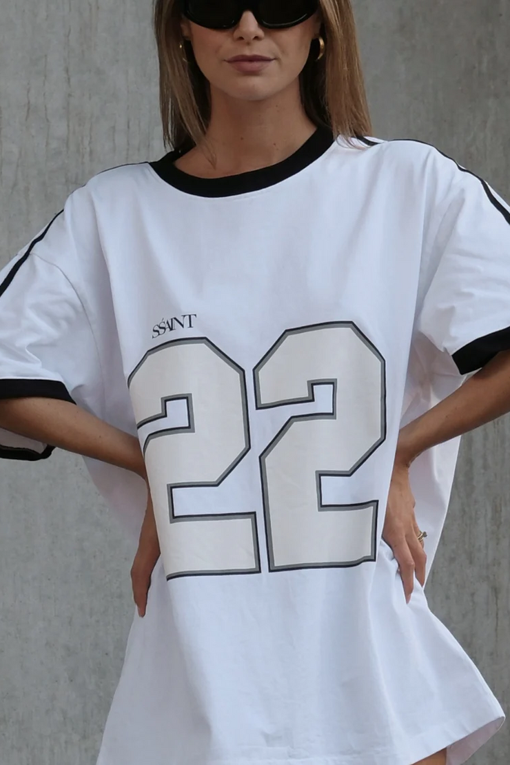 SSAINT Twenty Two Tee // White