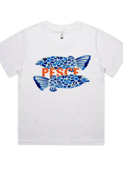 Maku The Label Pesce Tee // White