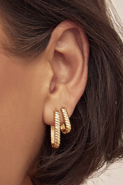 Arms Of Eve Avery Earrings // Gold