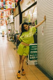 Ciao Ciao All Sorts Runner // Lime Green