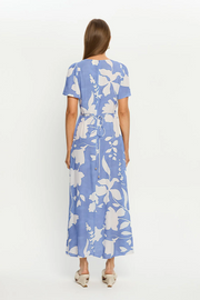 Kivari Amelie Midi Dress // Cornflower Blue