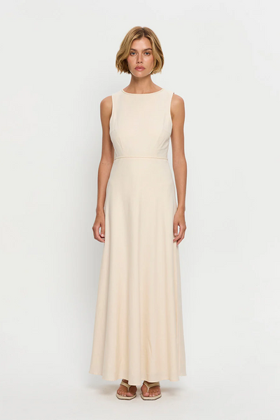 Kivari Amiya Maxi Dress // Ecru