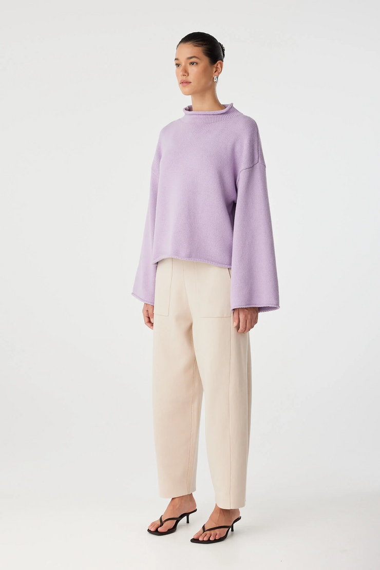 Arcaa Maeve Sweater // Lilac