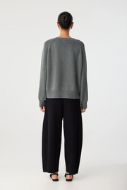 Arcaa Emery Sweater // Dark Grey Marle