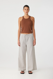 Arcaa Ines Pant // Clay Stripe