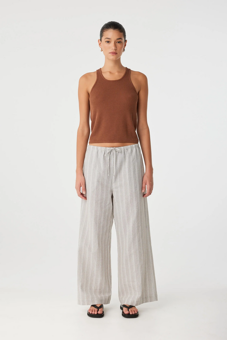 Arcaa Ines Pant // Clay Stripe