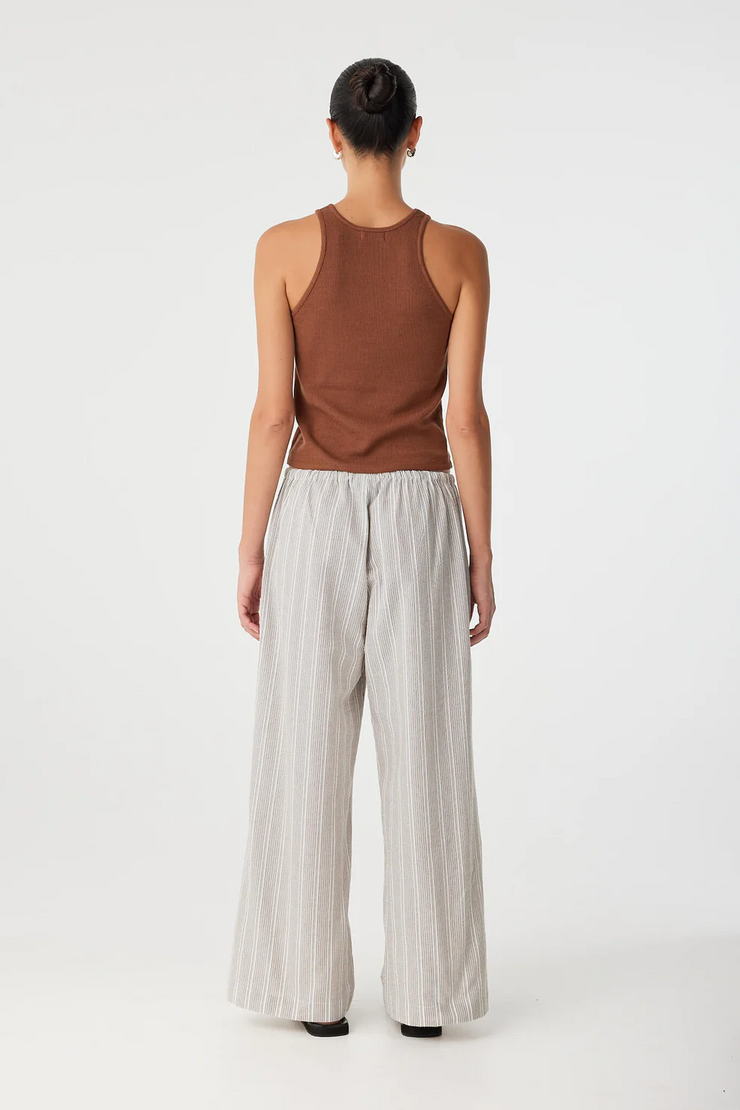 Arcaa Ines Pant // Clay Stripe